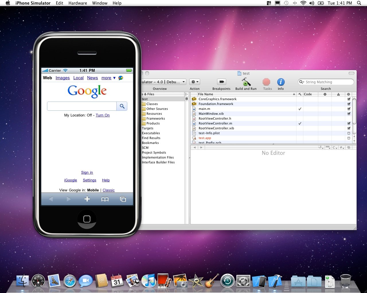 iphone to mac emulator